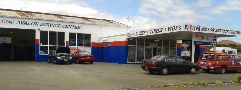 A service workshop in Lower Hutt